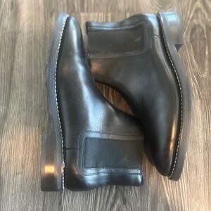Thursday Boot Company Black Leather Chelsea Boots in size 12.5 Men
